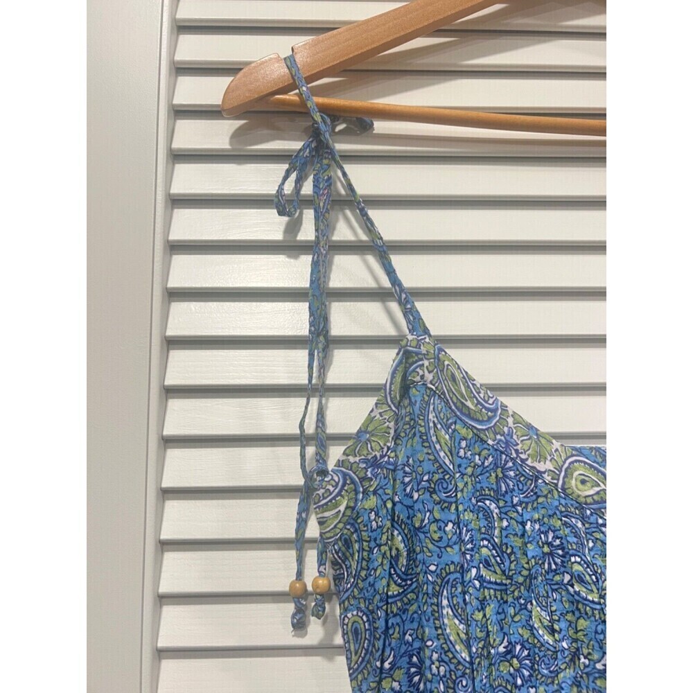 Veronica Beard Windansea Paisley Maxi Dress Blue Electric Multi Size XS NWT - Picture 7 of 13